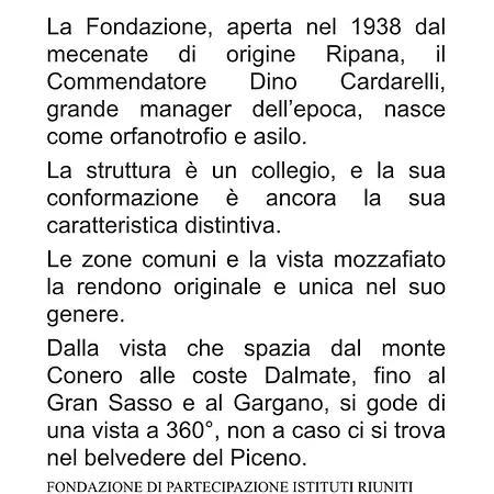 Vandrerhjem Fondazione Cardarelli